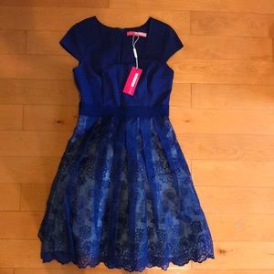 Plenty by Tracy Reese dress blue size 2. NWT